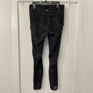 Lululemon Train Times Crop *25” Incognito Camo Multi Grey / Black